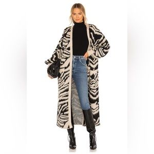 Show Me Your Mumu Cardigan in Tiger knit